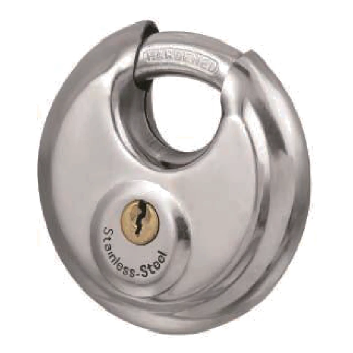 Stainless steel disc padlock - supplied SFB product image