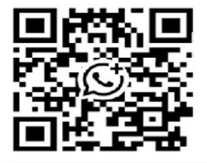 WhatsApp contact QR code from the SFB catalogue